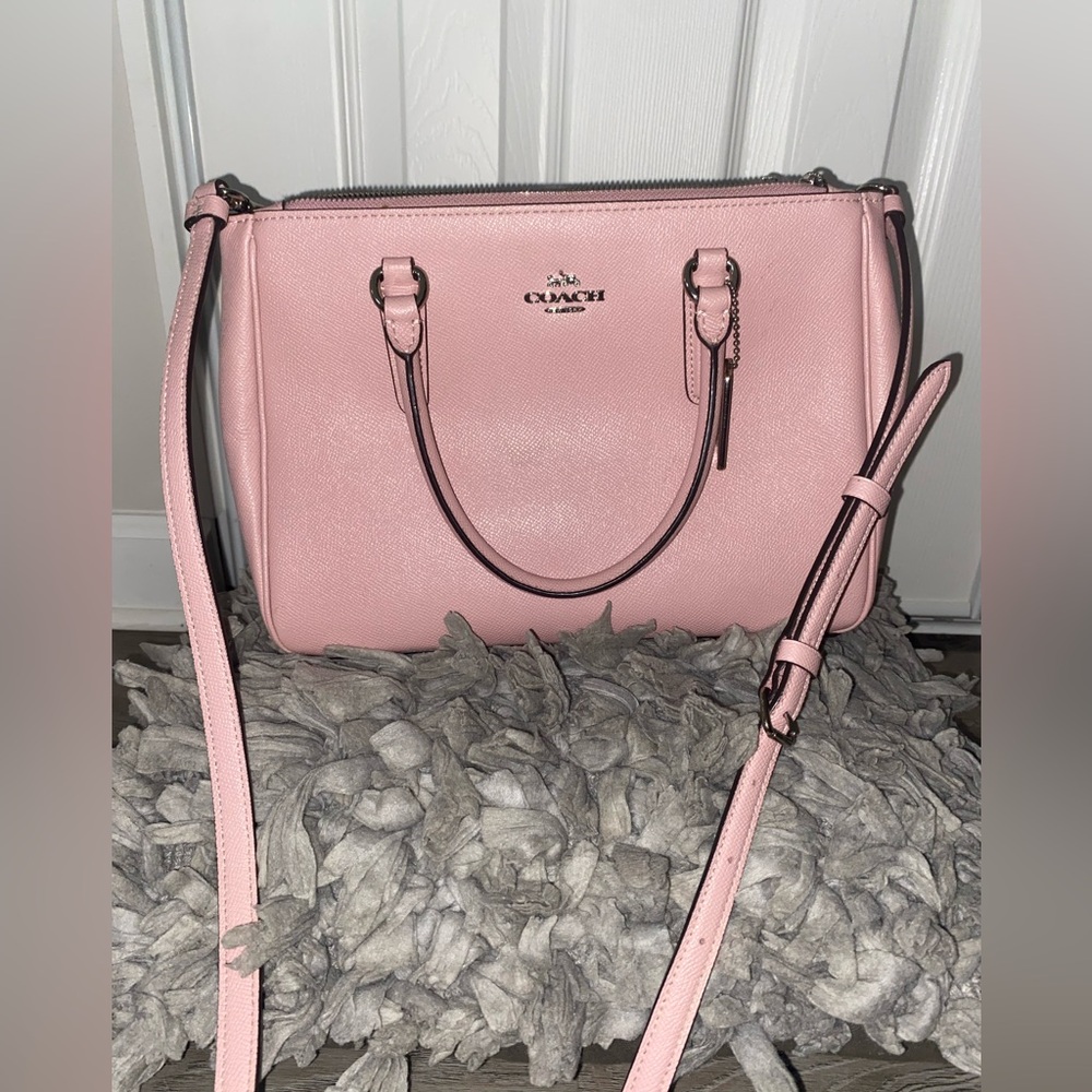 Coach Stanton carryall handbag- petal pink